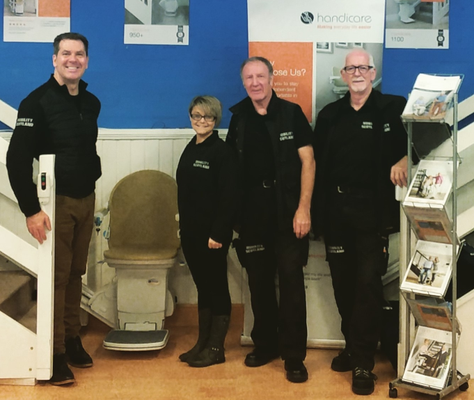 Mobility Scotland - Mobility Scotland Announce Fantastic New Stairlift Rental Service team2 Mobility Scotland - Mobility Scotland Announce Fantastic New Stairlift Rental Service team2