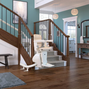 Mobility Scotland - Handicare Freecurve freecurve Mobility Scotland - Handicare Freecurve curved stairlift