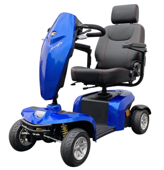 Mobility Scotland - Kymco Komfy 8 Komfy8 c Mobility Scotland - Komfy 8 Class 3 mobility scooter in Blue