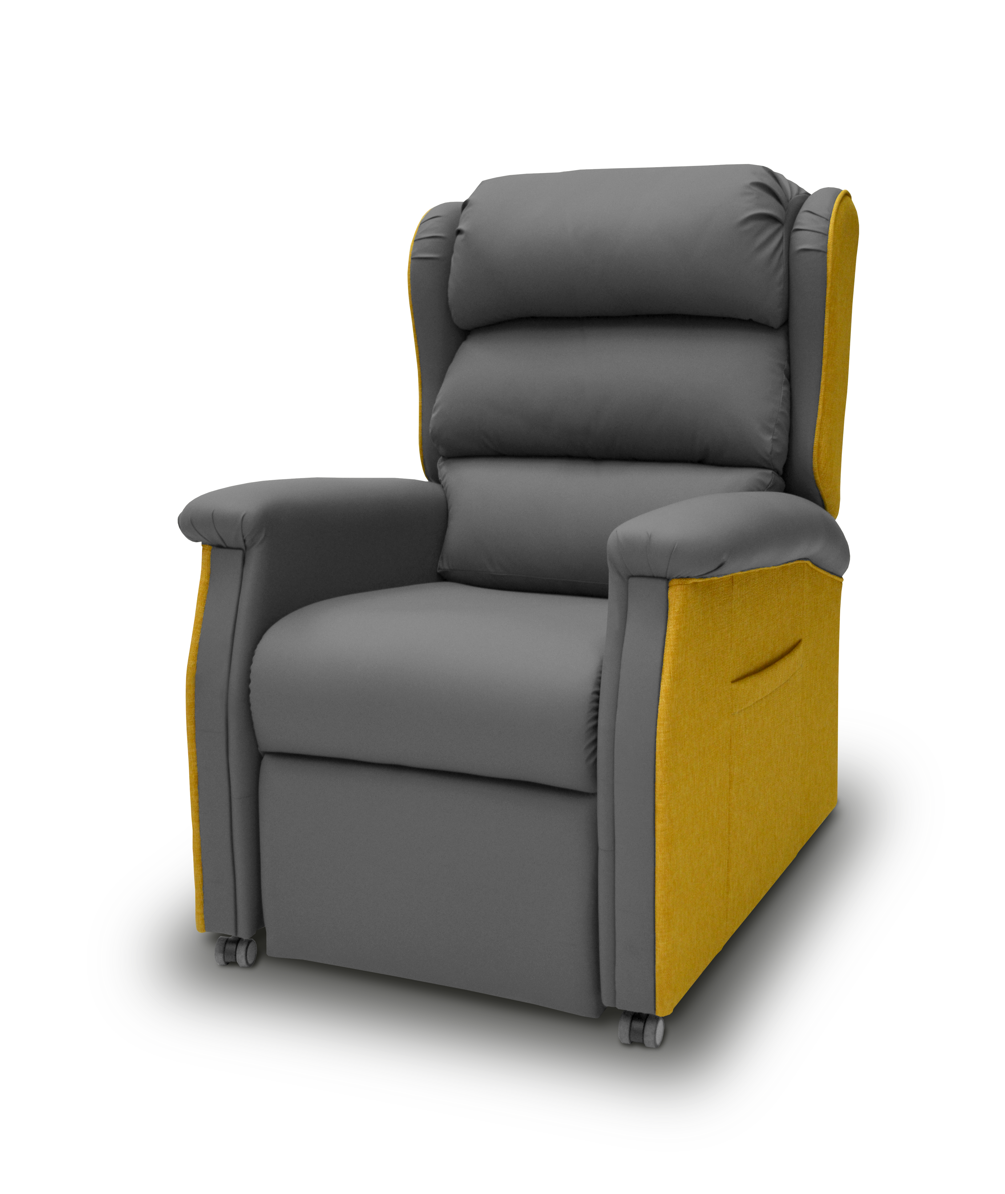 Mobility Scotland - Symphony Health Care Chair Symphony YellowGrey Mobility Scotland - Health Care Chairs - Symphony with waterfall back