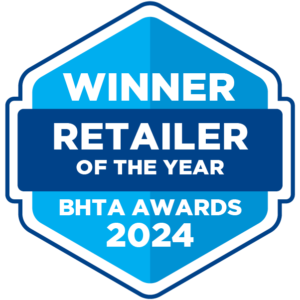 Mobility Scotland - Mobility Scotland has been announced as the BHTA National Retailer of the Year 2024 BHTA Award Winners logo